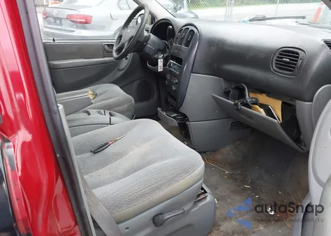 2005 Dodge Caravan Sxt из США, поврежденный, VIN 1D4GP45R45B325077